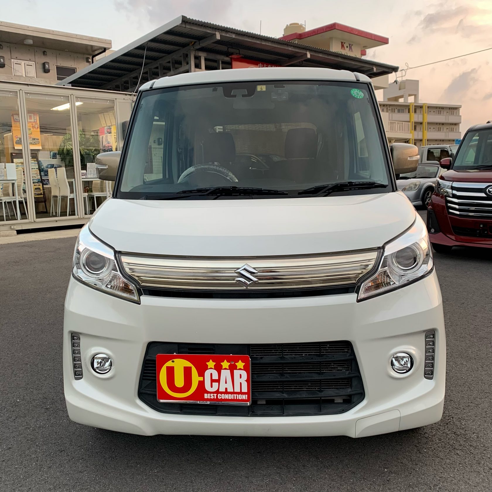 スズキ スペーシアカスタム Jスタイル 石垣島 中古車保証のアンキーオート スズキ スペーシアカスタム Jスタイル 石垣島 中古車保証のアンキーオート