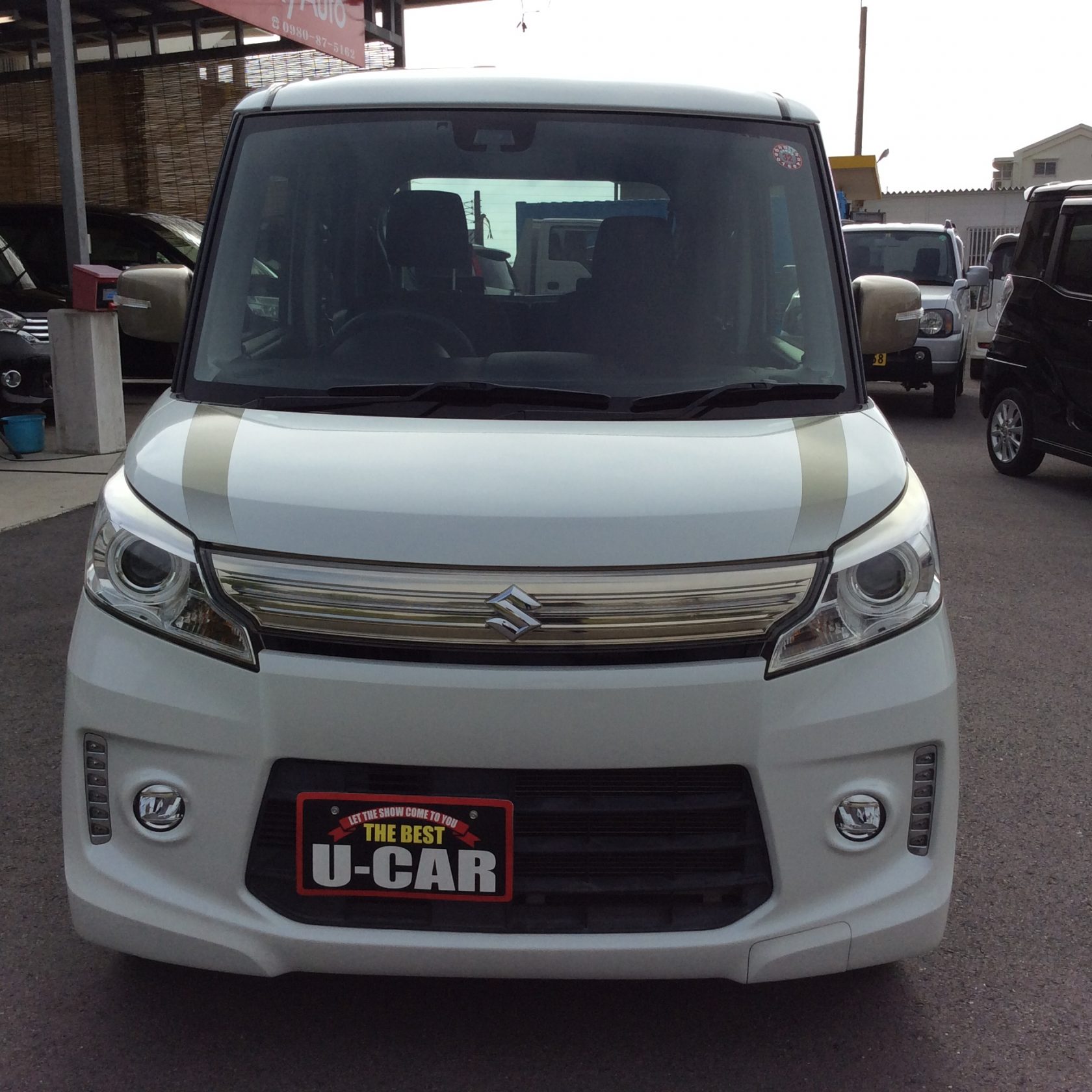 スズキ スペーシアカスタム Jスタイル 石垣島 中古車保証のアンキーオート スズキ スペーシアカスタム Jスタイル 石垣島 中古車保証のアンキーオート
